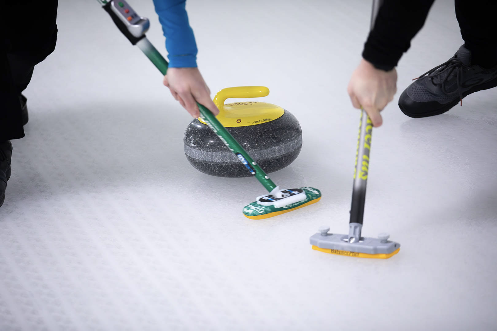 Riverdale league members in action on the ice